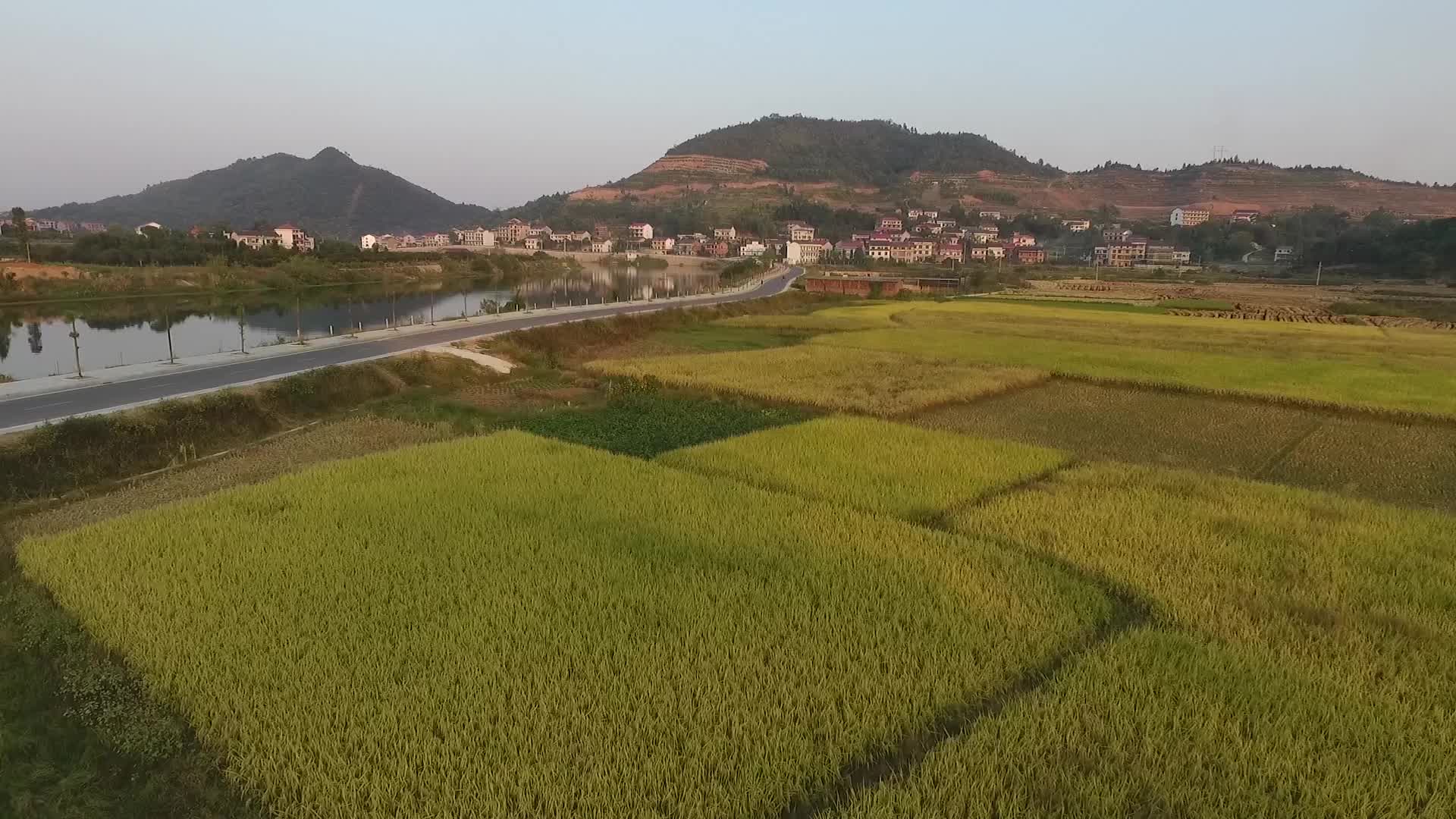 娄底市美丽河库涟水河石井镇松江段